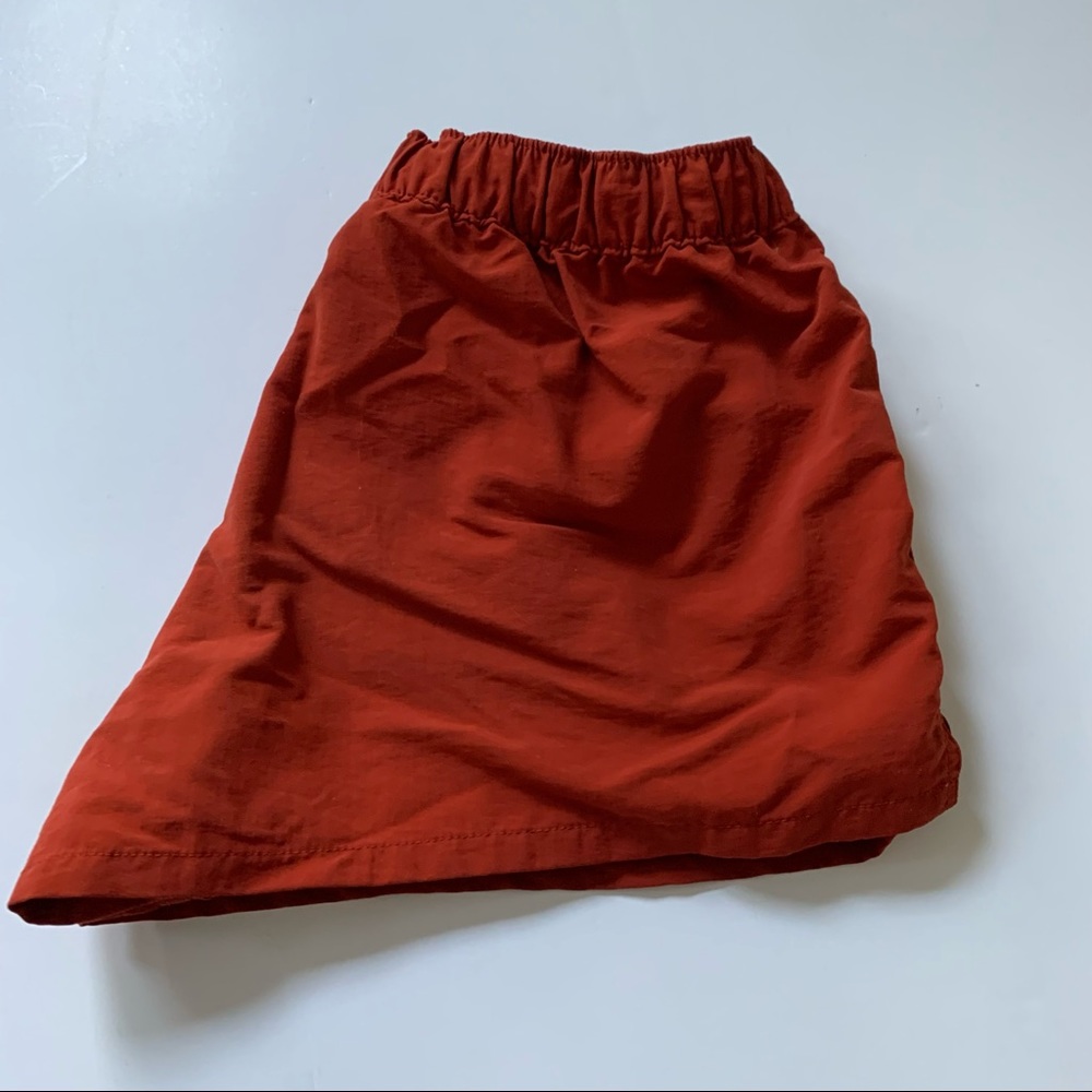 Women’s Patagonia Barely Baggies Shorts Burnt Orange Size Small